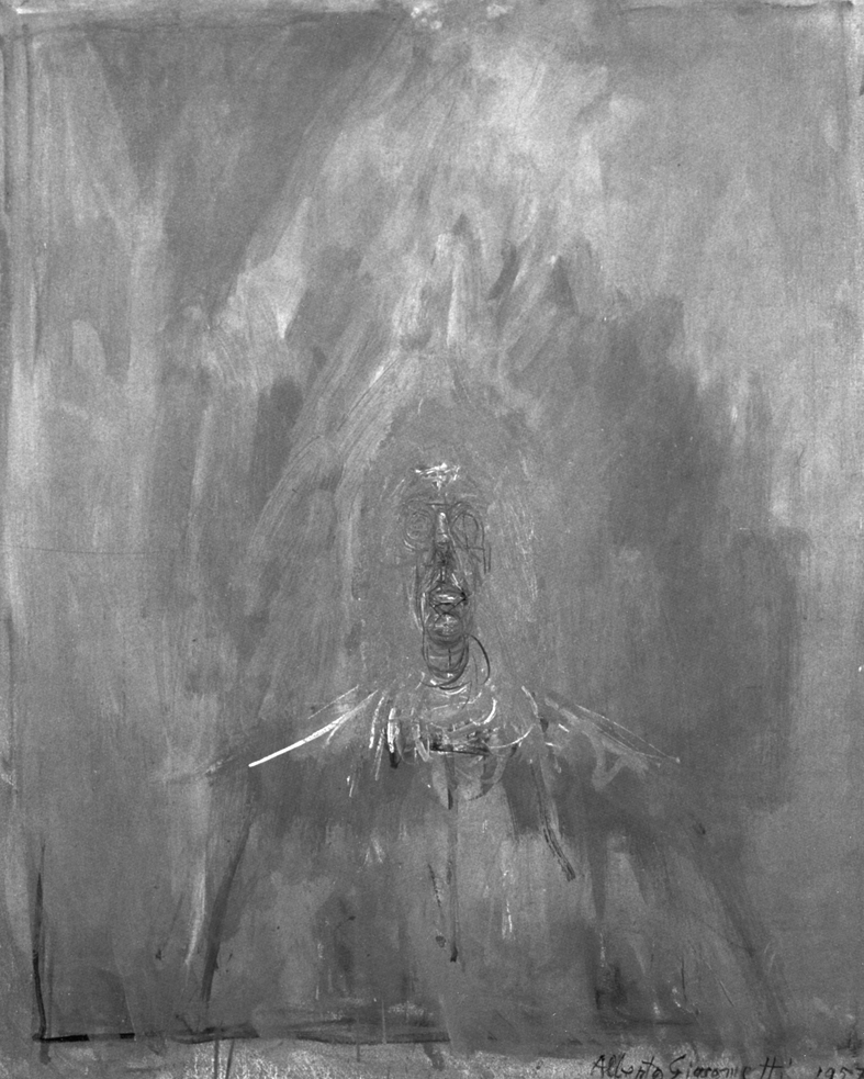 Alberto Giacometti, „Figure grise“, 1957