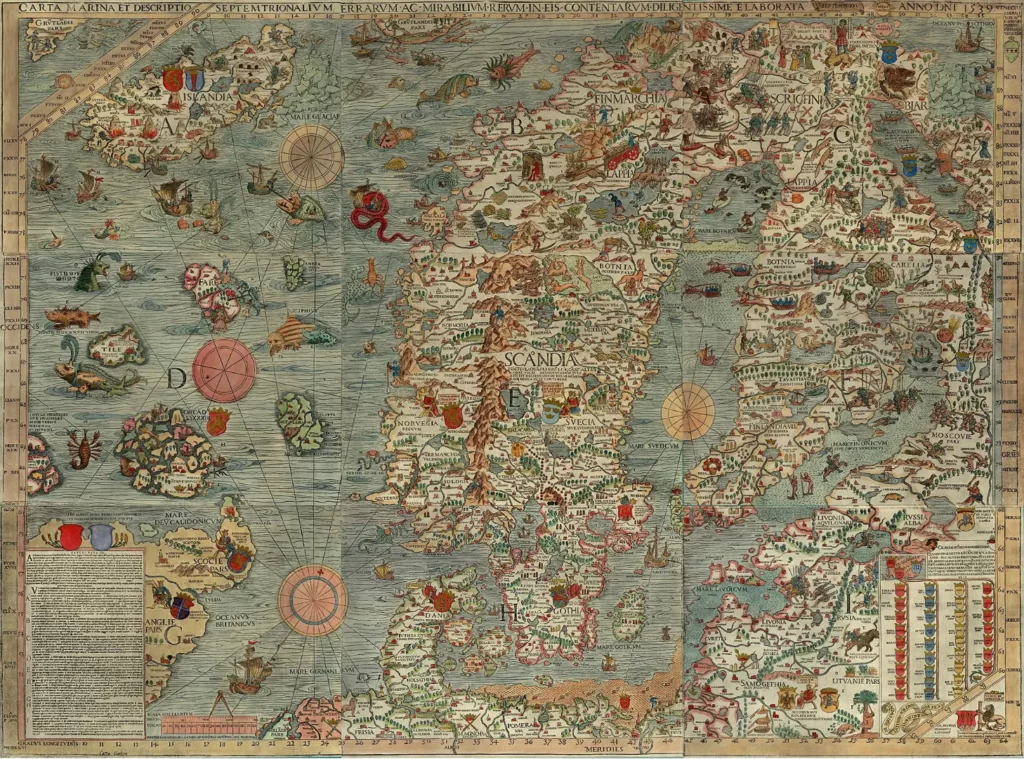 Carta marina, 1535